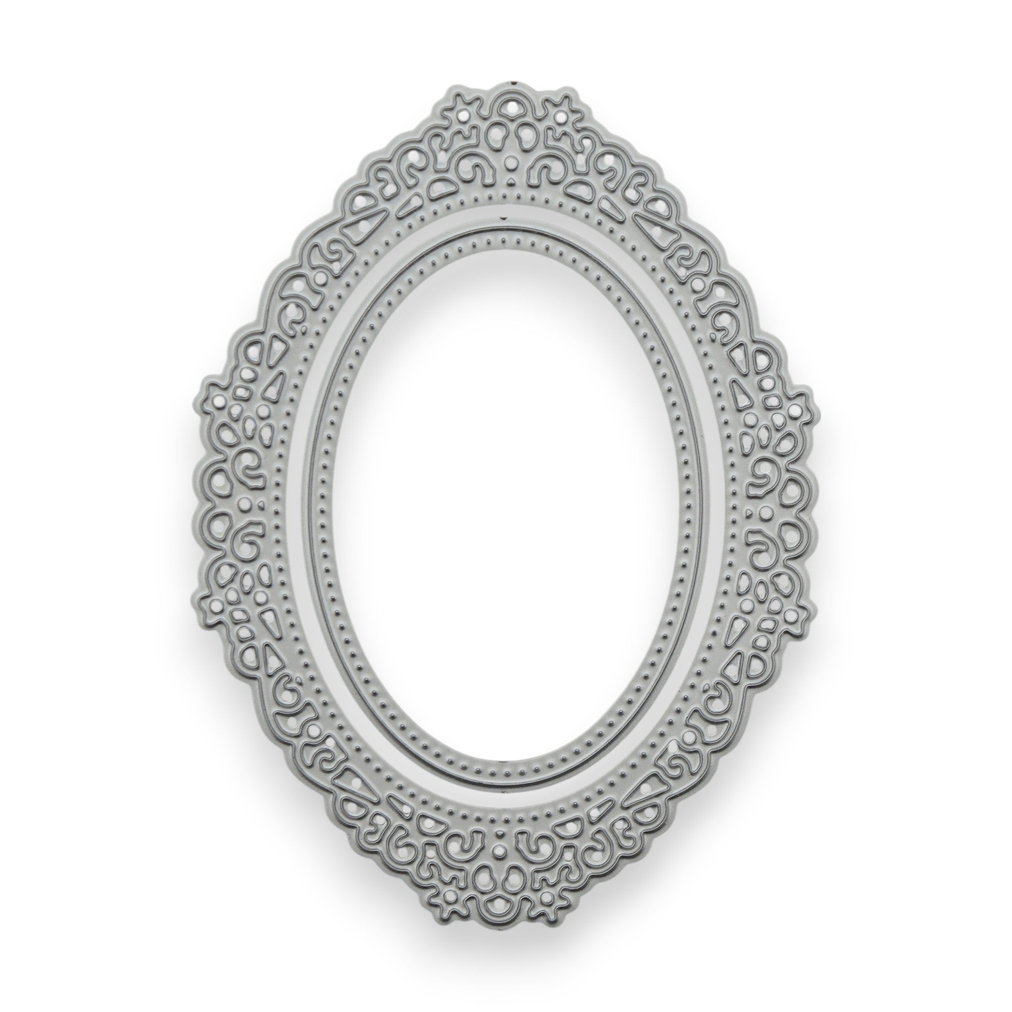 Ornate Oval - Steel Cutting Die Set